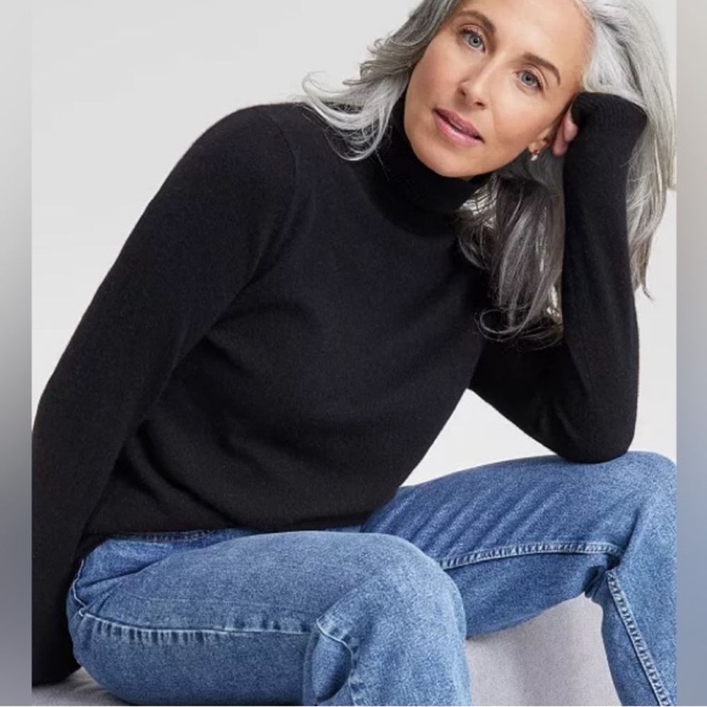 Charter Club 100% Cashmere Turtleneck Sweater NWT